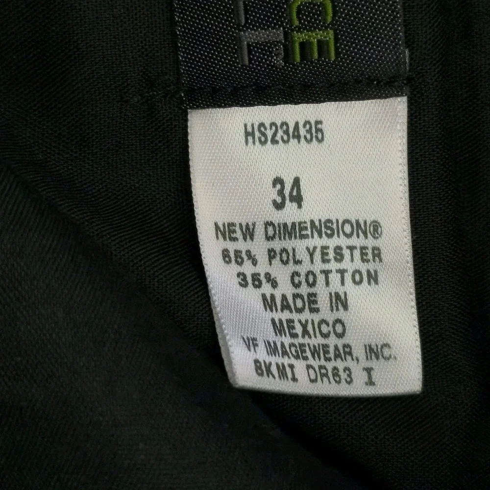 Horace Small Dark Blue Mens EMT EMS Security Work Cargo Tactical Pants Size 34‎
